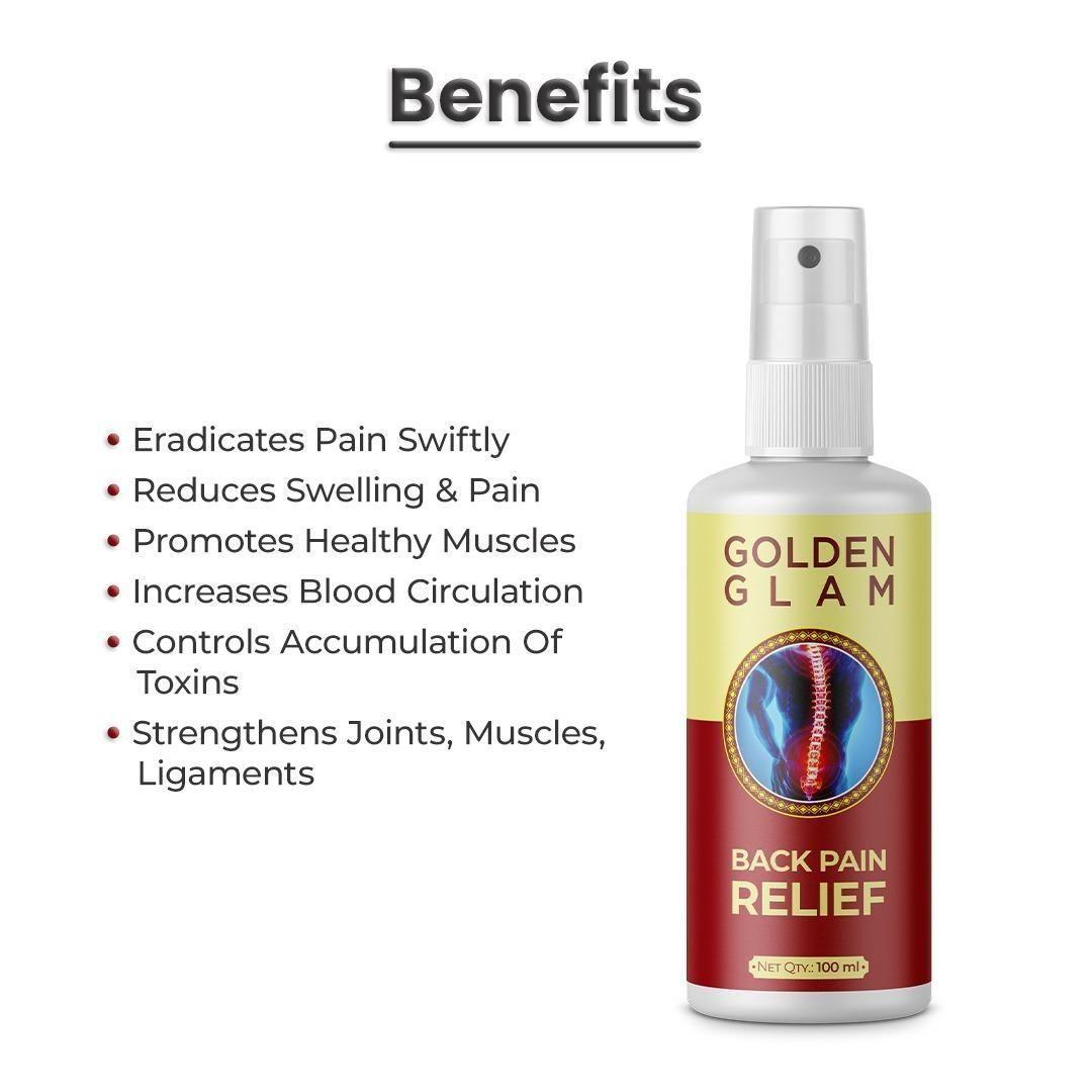 Herbal Back Pain Relief Spray 50ml (Pack Of 2)