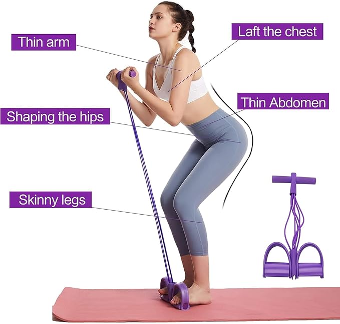 Yoga Pedal Puller Resistance Band Fitness Equipment