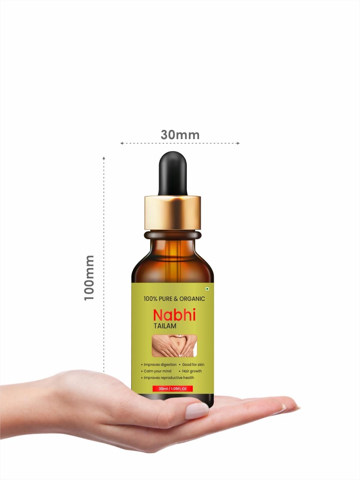 Nabhi Touch Ayurvedic Oil For Belly (Pack of 2)