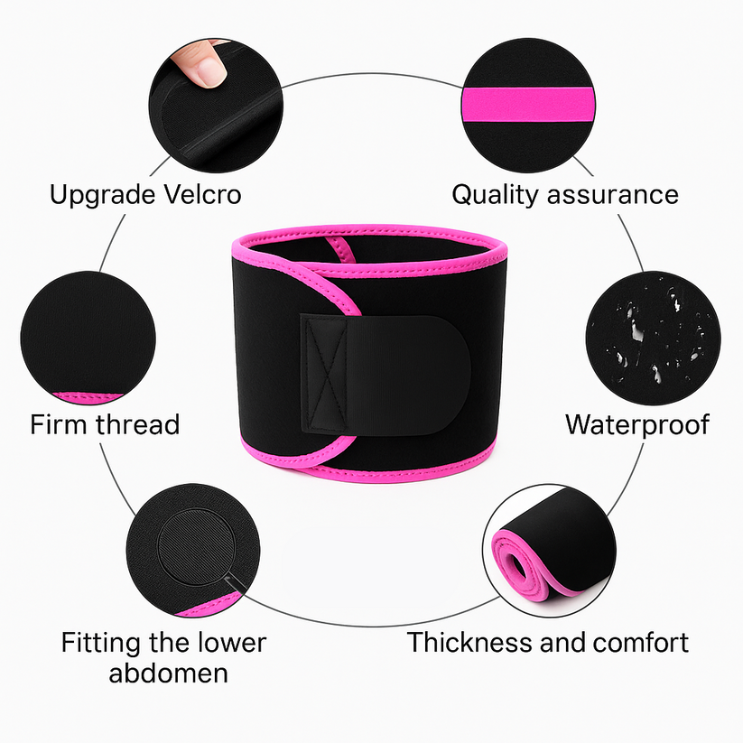 Adjustable Waist Trimmer Belt