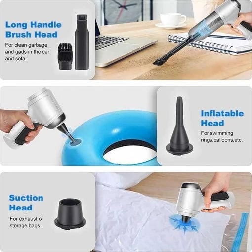 Portable Air Duster Wireless Vacuum Cleaner
