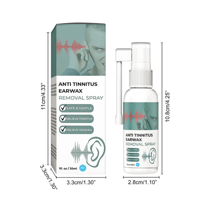 Anti Cochlear/Earwax Blockage Removal Spray, Ears(Pack Of 2)