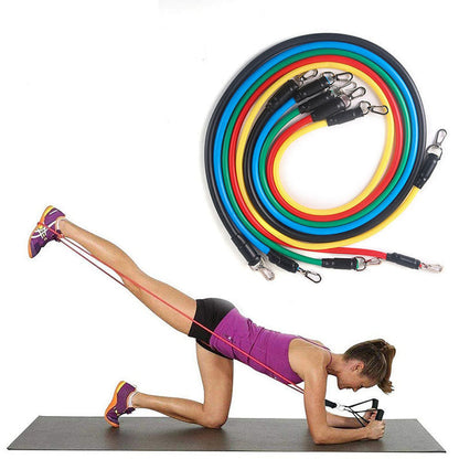 Yoga Pilates Resistance Band Set For Exercise