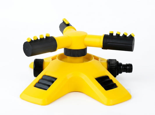 360° Rotating Automatic Lawn Sprinkler  2-Mode Garden Irrigation