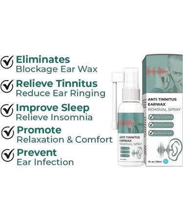 Anti Cochlear/Earwax Blockage Removal Spray, Ears(Pack Of 2)