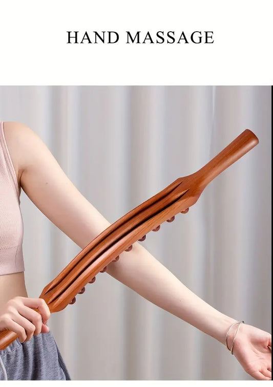 Wooden Massage stick