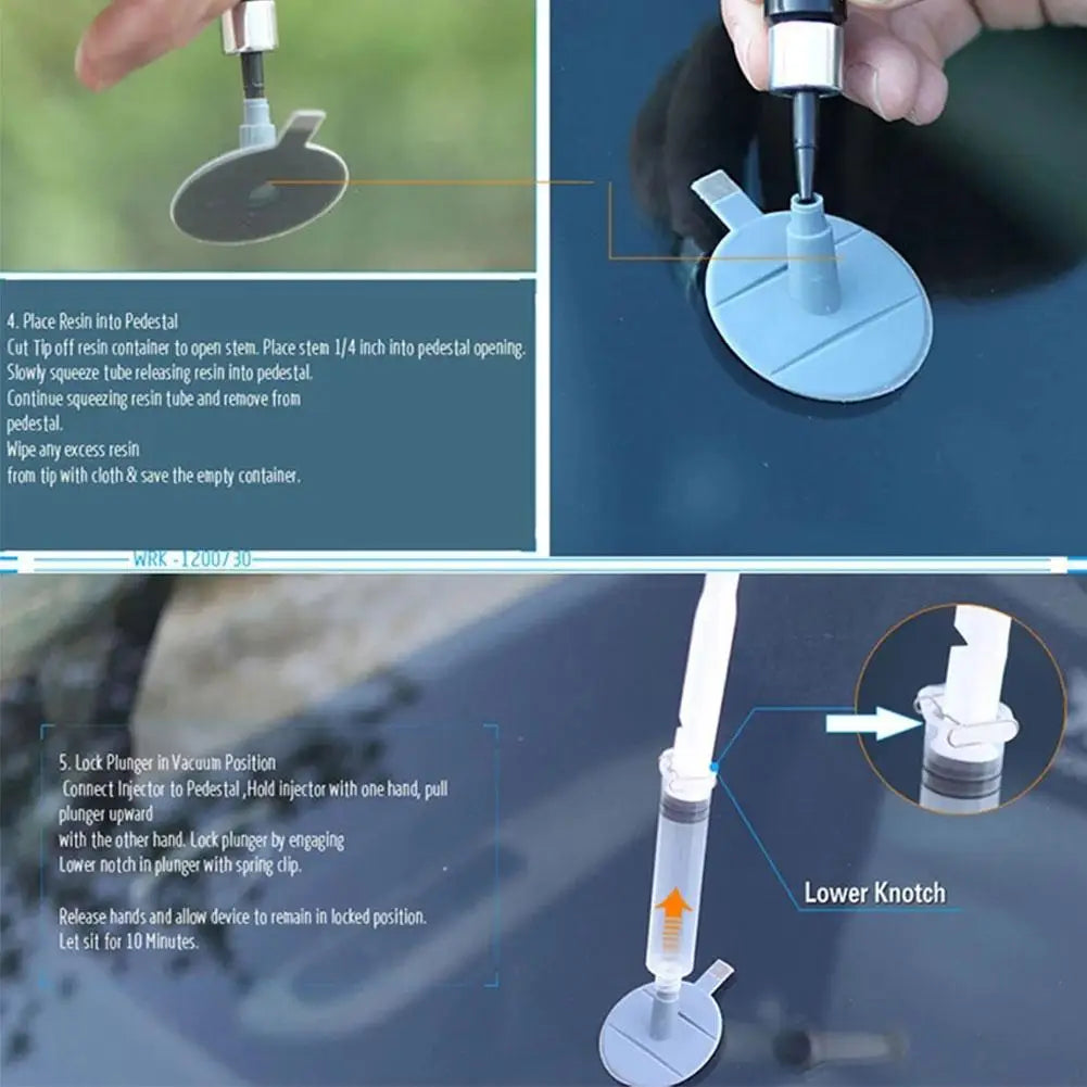 Auto Repair Kit | Windshield Crack Repair Kit with Easy Application | DIY Solution for Clear Visibility 3