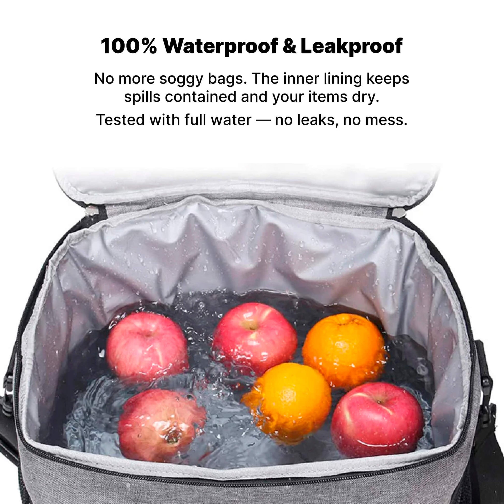 BowLift | 33L Waterproof Cooler Bag | Insulated, Spacious & Ideal for Picnics, Beach Days, Hiking, and Outdoor Activities 2