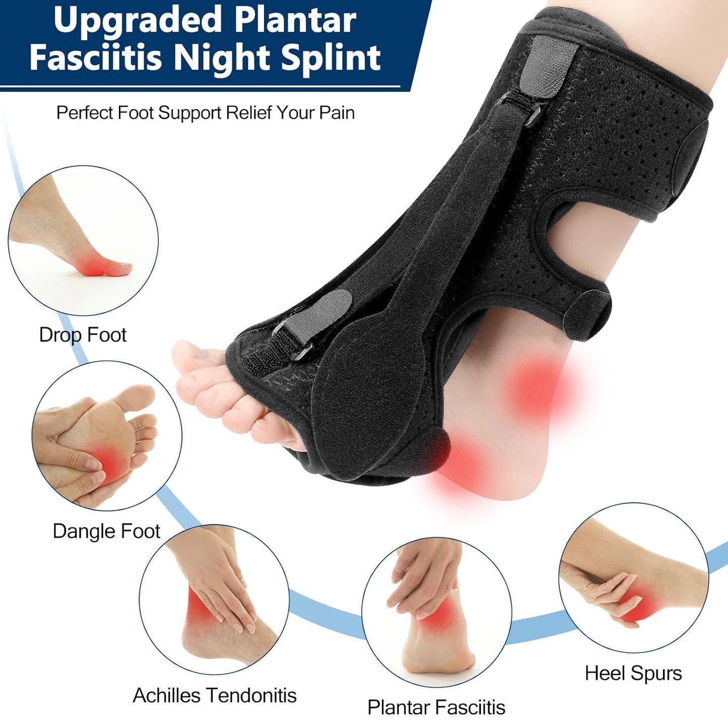 BowLift | Night splint for plantar fasciitis 4