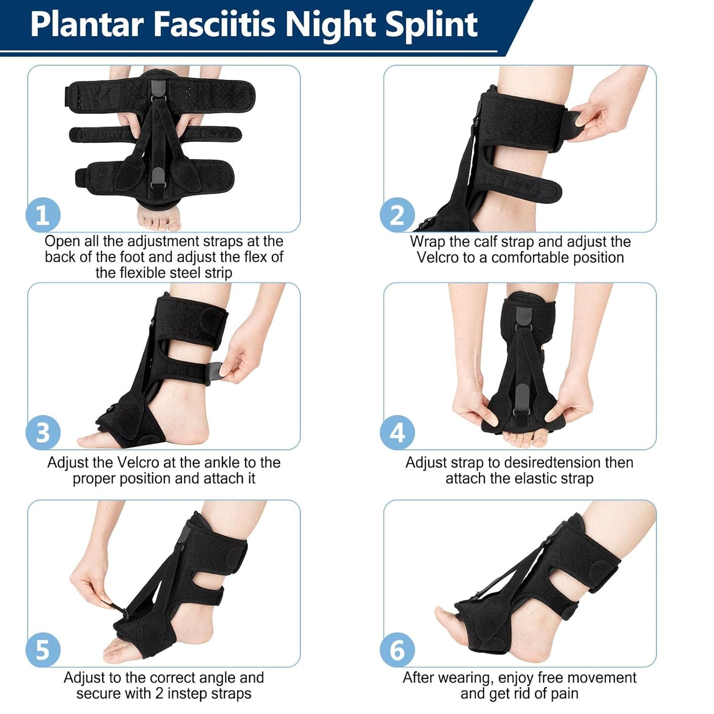 BowLift | Night splint for plantar fasciitis 6
