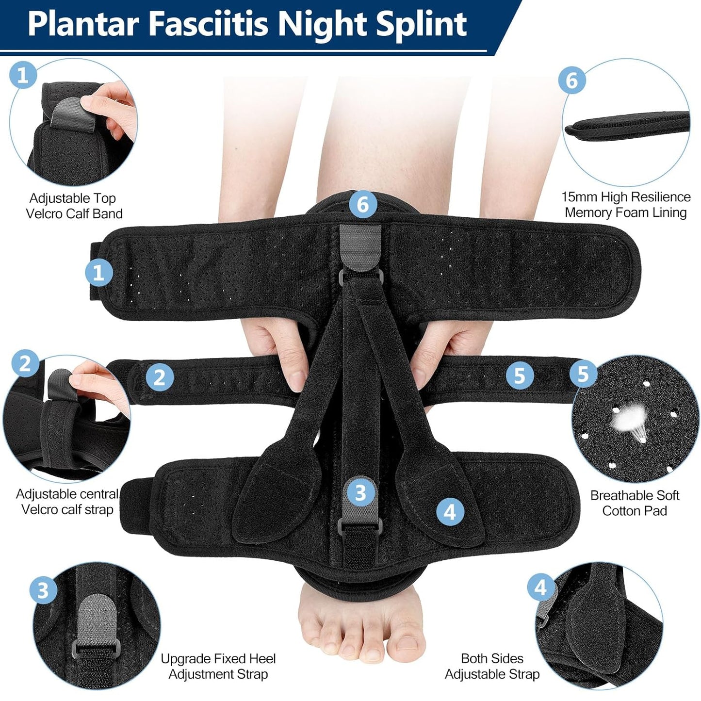 BowLift | Night splint for plantar fasciitis 7