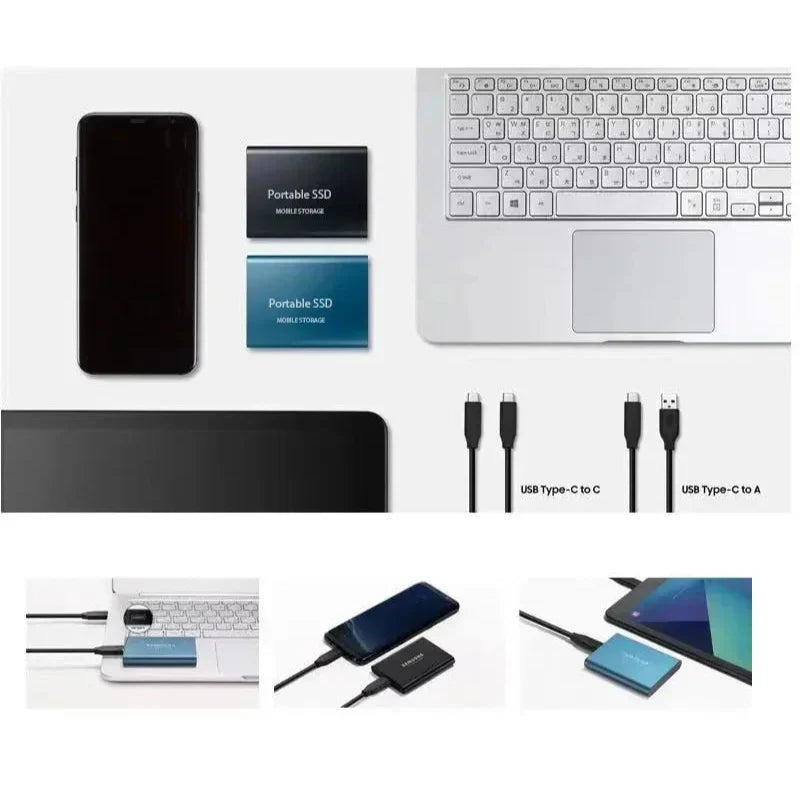 BowLift | Portable SSD 128GB Hard Drive External Storage Compact Fast Best Quality 3