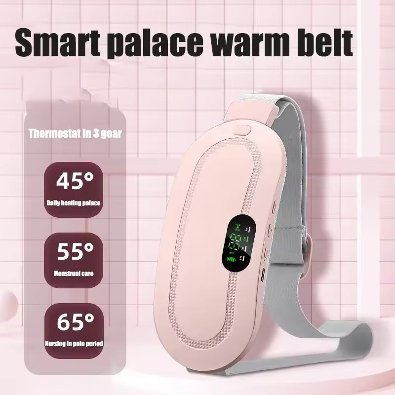Comfort Relief | Electric Heating Pad for Cramps with Adjustable Heat | Portable Pain Relief Belt for Menstrual Discomfort 0