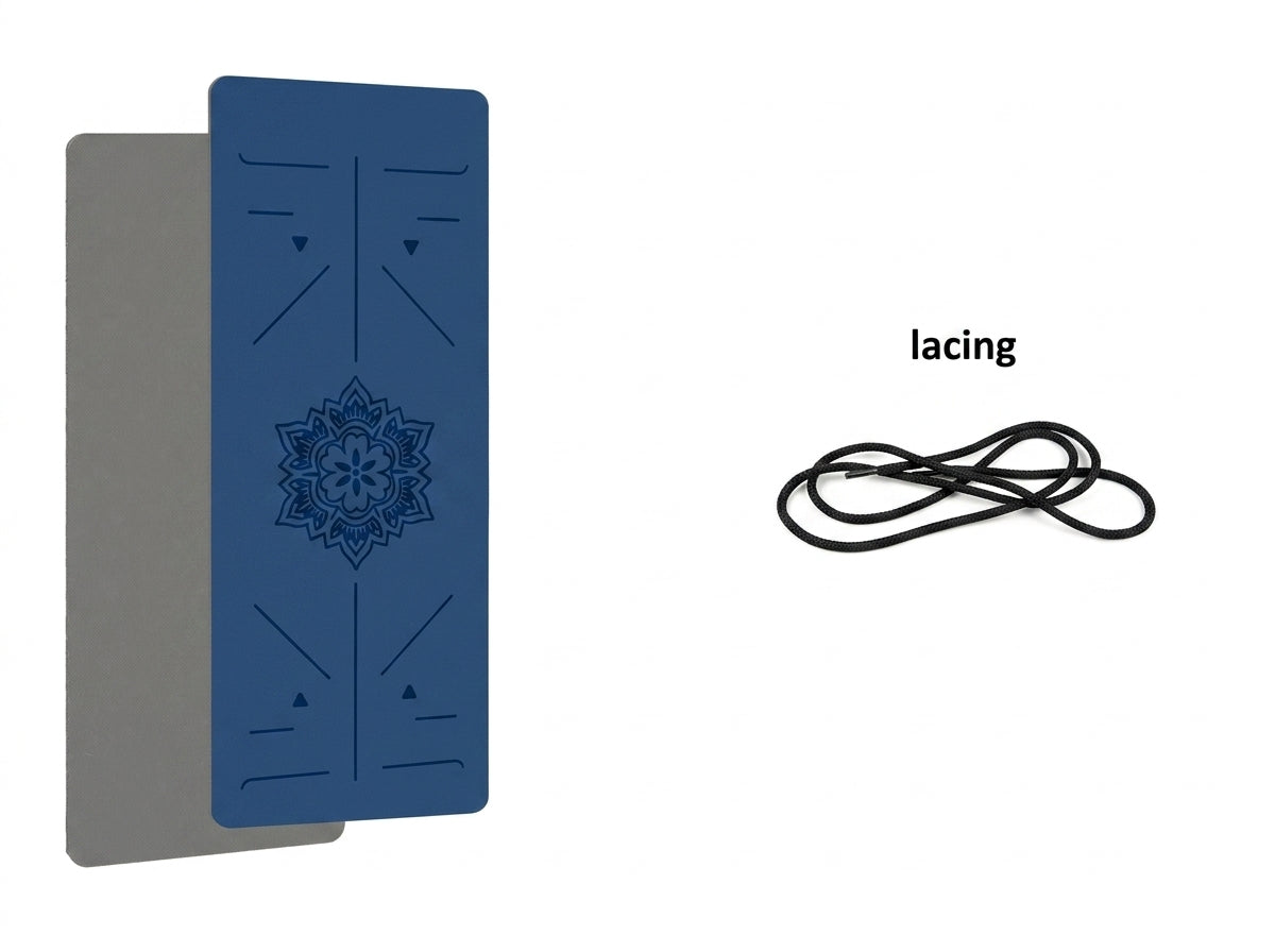Eco-Friendly Anti-Slip Yoga & Pilates Mat | Home Workout Fitness