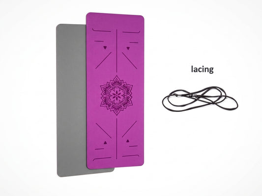 Eco-Friendly Anti-Slip Yoga & Pilates Mat | Home Workout Fitness