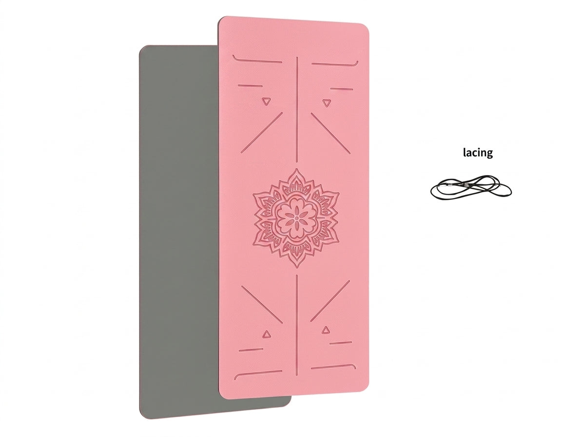 Eco-Friendly Anti-Slip Yoga & Pilates Mat | Home Workout Fitness
