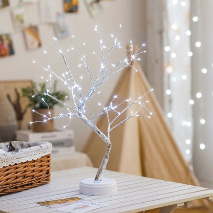 Fairy Light Spirit Tree Sparkly Night Light | Aesthetic Room Decor Lamp