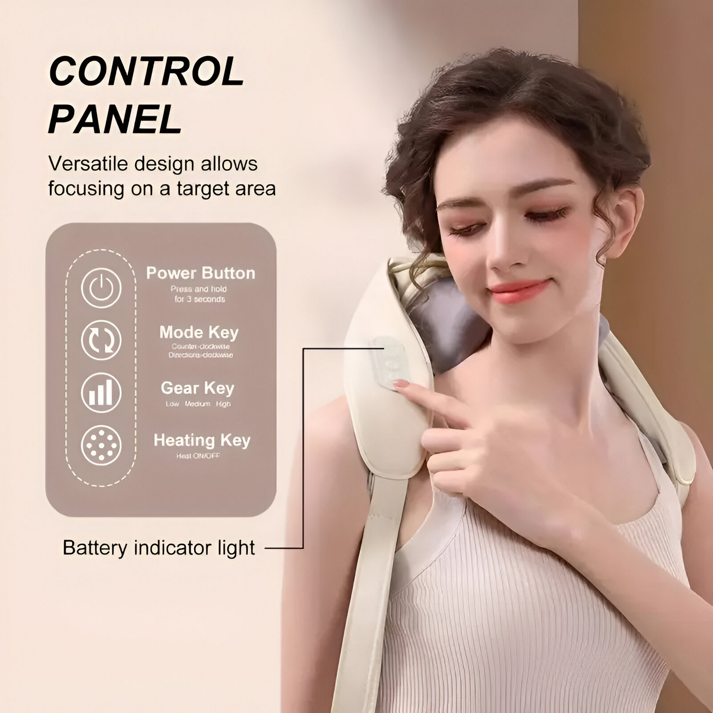 Healing Hands | Neck and Shoulder Massager with Heat | Ultimate Relief for Tension and Discomfort 1