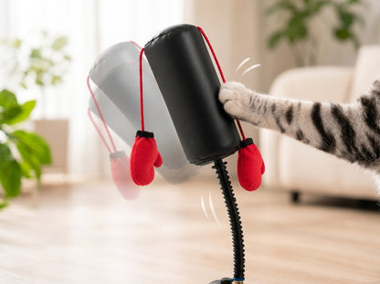Interactive Cat Boxing Toy | Multifunctional Pet Entertainment Game