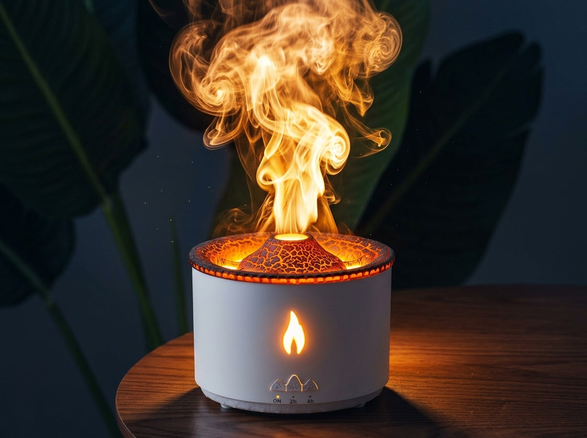 Jellyfish Smoke Ring Aroma Diffuser | Creative Volcano Humidifier