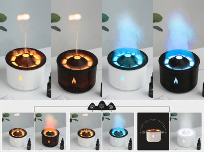 Jellyfish Smoke Ring Aroma Diffuser | Creative Volcano Humidifier