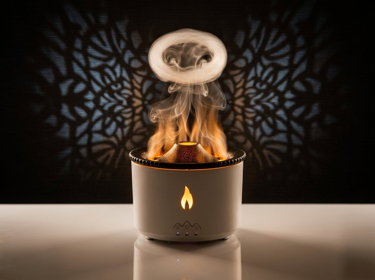 Jellyfish Smoke Ring Aroma Diffuser | Creative Volcano Humidifier
