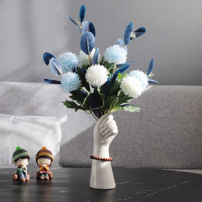 Modern Gibbar Aesthetic Vase  Contemporary Home Decor Centerpiece