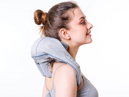 Multifunctional Shiatsu Neck & Shoulder Massager | Electric Massage Shawl