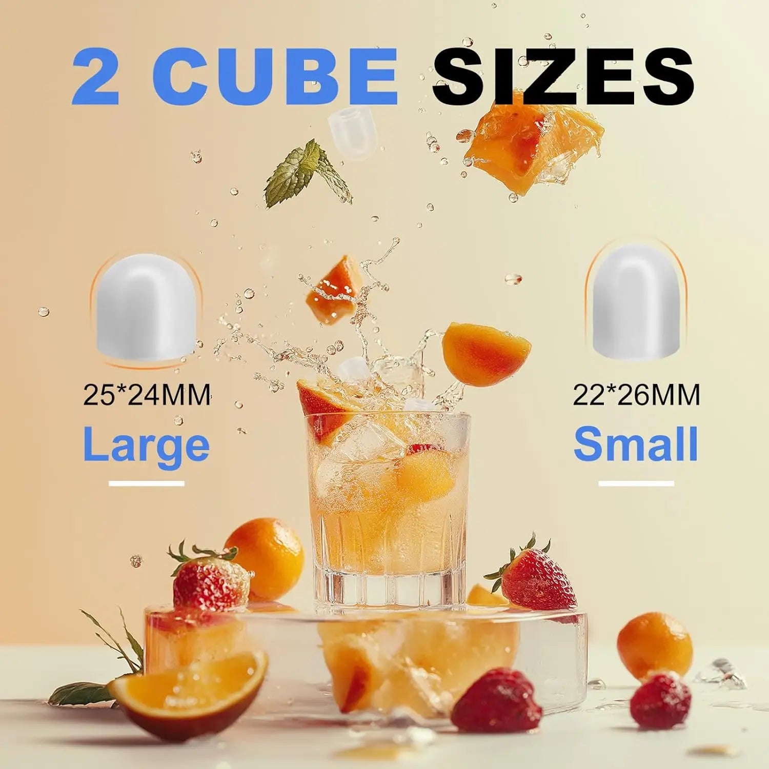 Portable Ice Maker Machine with Fast Ice Production & Auto-Clean Function for Home, RV & Camping 1