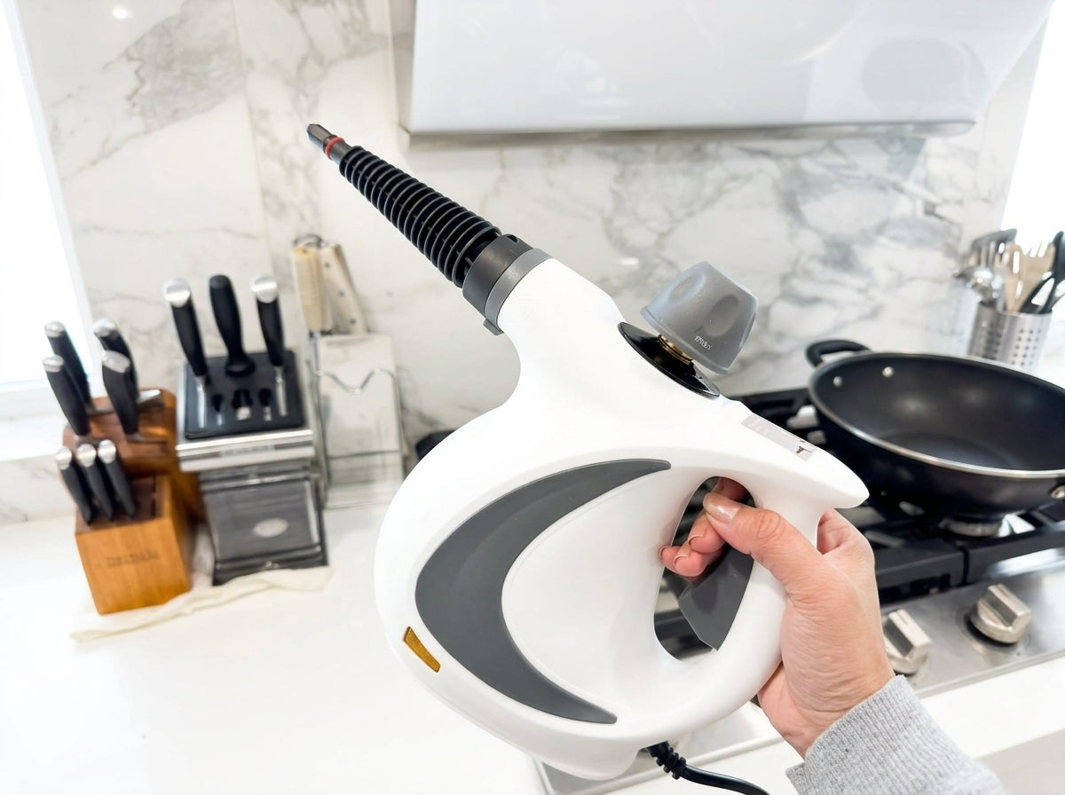 Pressurized Handheld Steam Cleaner | Portable Multi-Surface Steamer