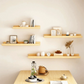 Rustic Wooden Floating Shelf | Minimalist Design for Stylish Storage | Versatile Wall Shelves for Home Decor 1