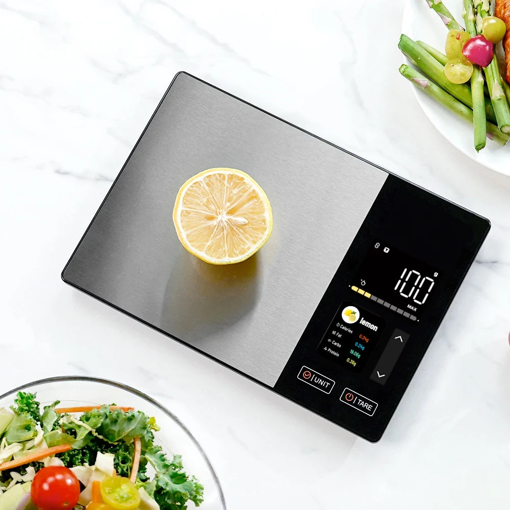 Smart Series | Digital Kitchen Scale with TFT Display & Bluetooth Sync | Accurate Nutrition Tracking for Healthy Cooking 0