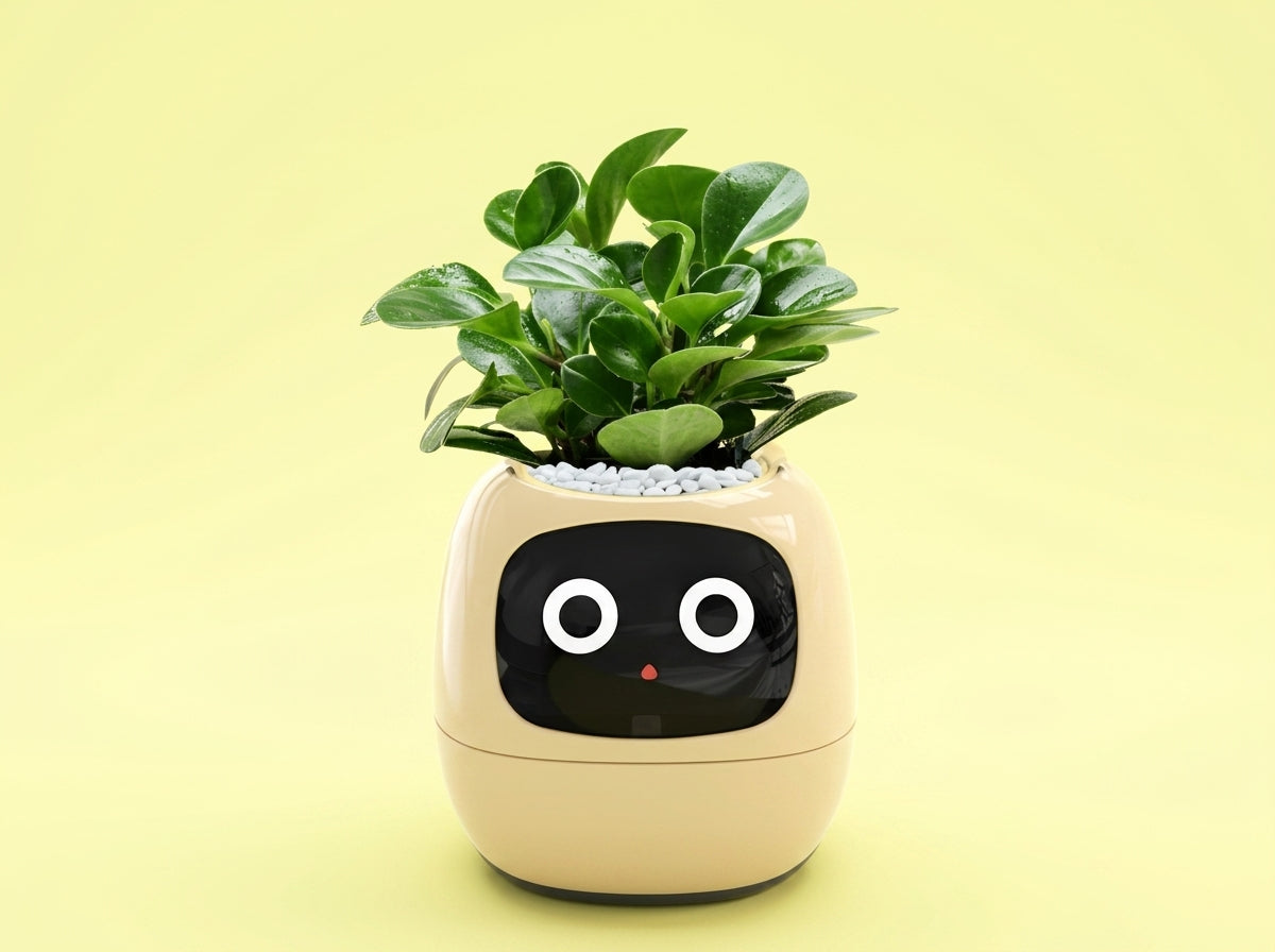 Tuya Smart Pet Planter Robot  Interactive Plant Companion & Display