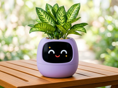 Tuya Smart Pet Planter Robot  Interactive Plant Companion & Display