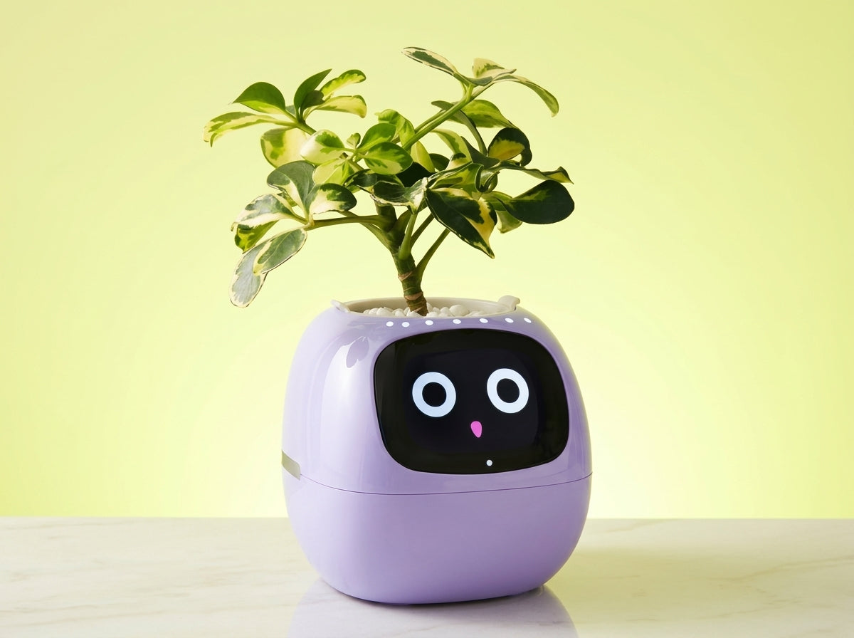 Tuya Smart Pet Planter Robot  Interactive Plant Companion & Display