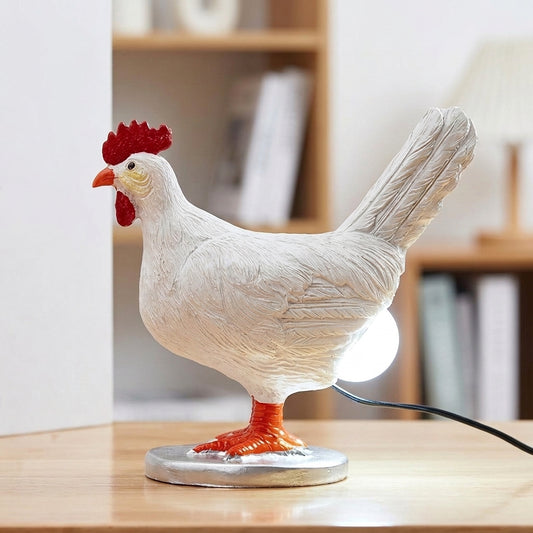 Vintage Animal Resin LED Night Light | Whimsical Table Lamp Decor