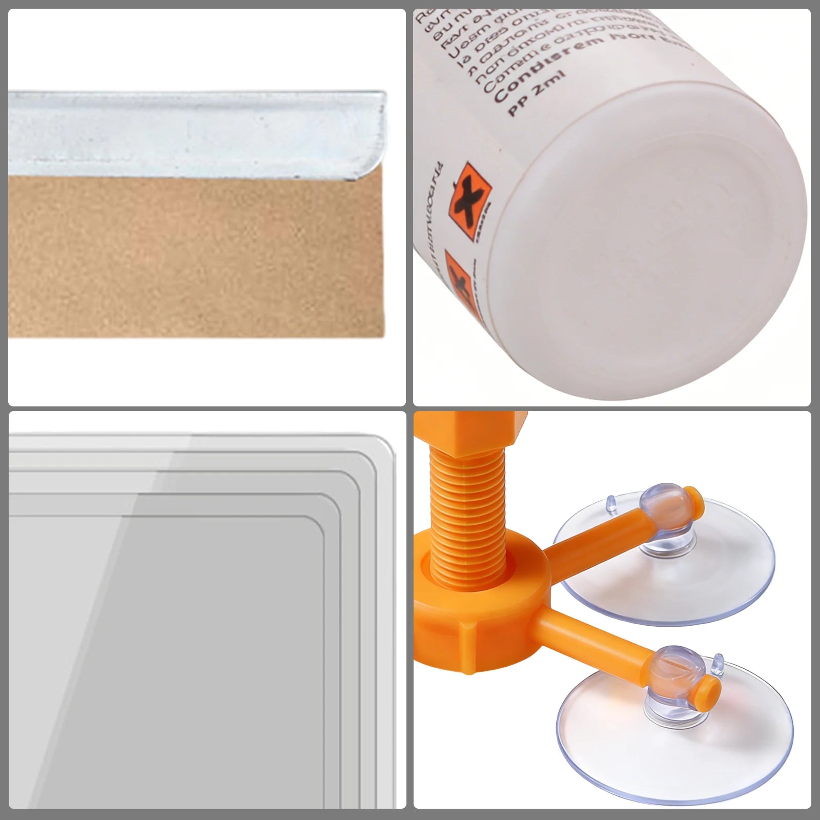 Windshield Crack Repair Kit with Quick Curing Formula | DIY Solution for Clear Glass Restoration 4