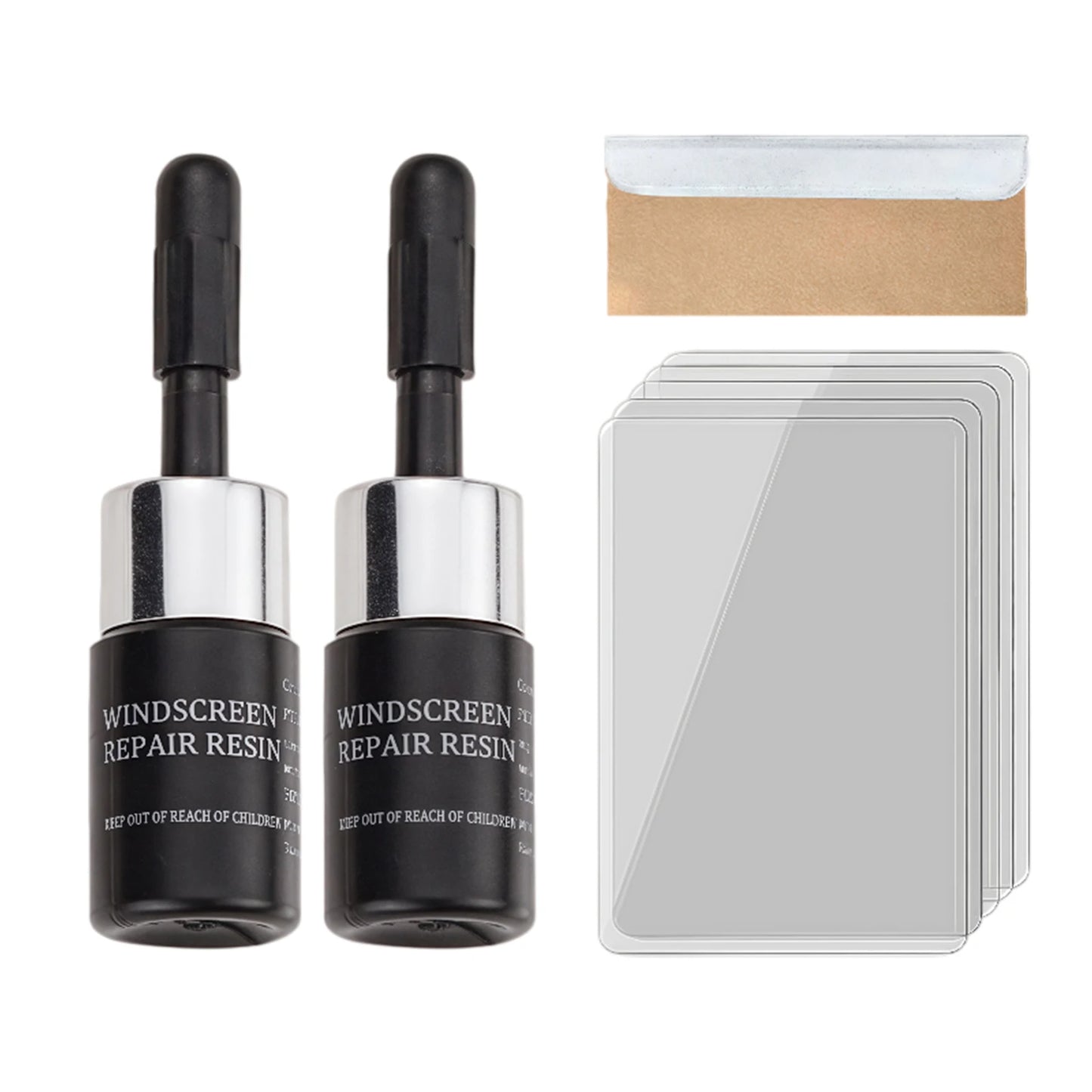 Windshield Crack Repair Kit with Quick Curing Formula | DIY Solution for Clear Glass Restoration 7